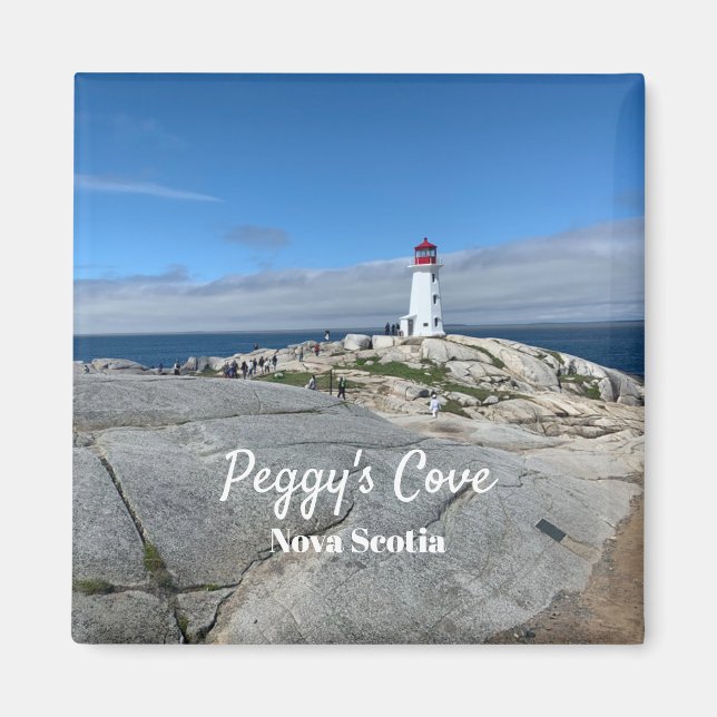 Peggys Cove Nova Scotia Magnet (Framsidan)