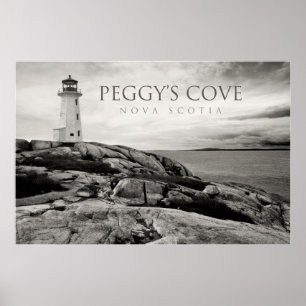 peggys cove, Nova Scotia Poster