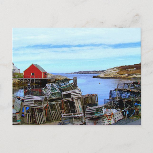 Peggy's Cove, Nova Scotia Vykort (Framsida)