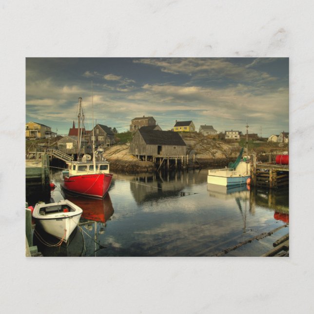 Peggy's Cove, Nova Scotia Vykort (Framsida)