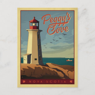 Peggy's Cove, Nova Scotia Vykort