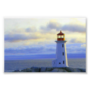 "Peggy's cove Phoprint" Nova Scotia Fototryck