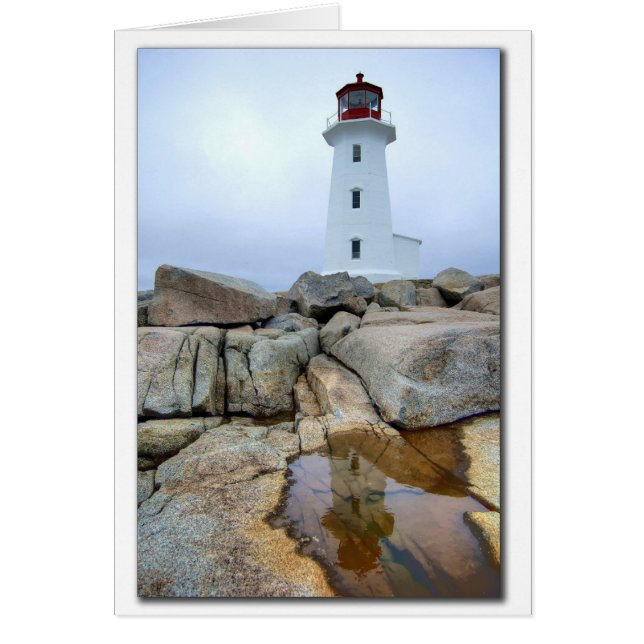 Peggy's Point Reflection Hälsningskort (Framsidan)