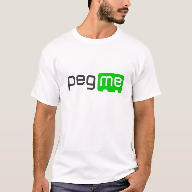 PegMe T-tröja T-shirt (Framsida)
