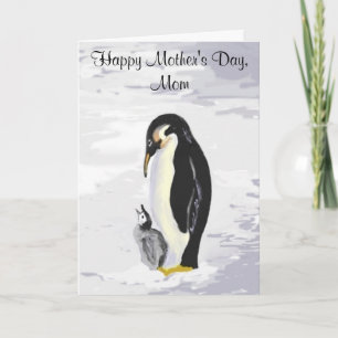 Peguin mors dagkort kort