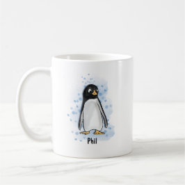 Peguin Vattencolor stil Kaffemugg