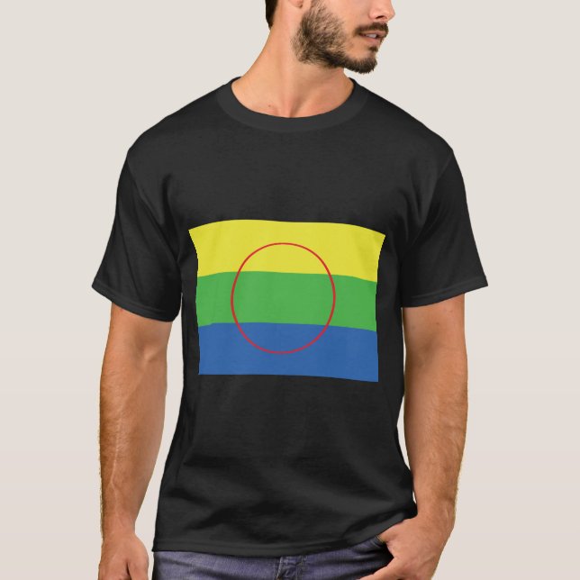 Peguis First Nation Flagga T Shirt (Framsida)