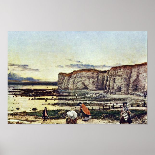 Pegwell Bay i Kent, en påminnelse om den 5 oktober Poster (Framsidan)