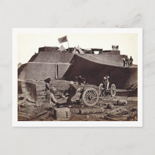 Pehlang Fort, 1860 (albumen silver print) Vykort