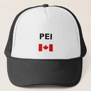 PEI Canada Canadian Flagga Light-Färg Keps