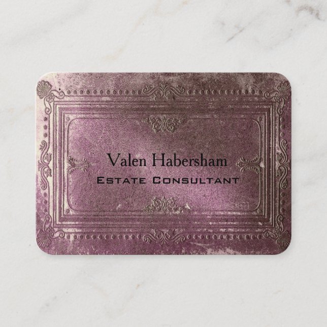 Peiffer Cleve rundaskillnad Visitkort (Framsida)