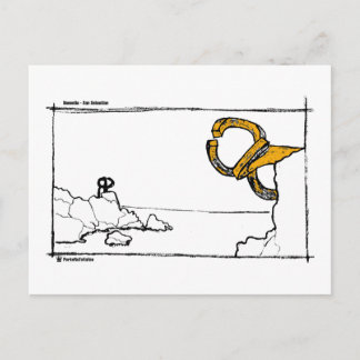 peine de los vientos 2 vykort