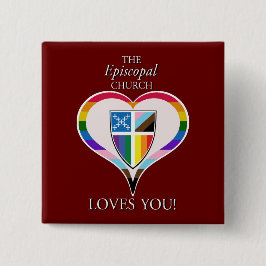 Pejkopal Church Kärlek You Button Knapp