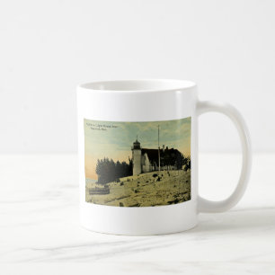 Peka den Betsey fyren nära Frankfort Michigan Kaffemugg