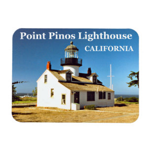 Peka den Pinos fyren, Kalifornien fotomagnet Magnet
