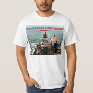 Peka den Reyes fyren, den Kalifornien T-tröja Tee Shirt