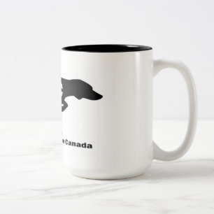 Peka hundräddingmuggen Två-Tonad mugg