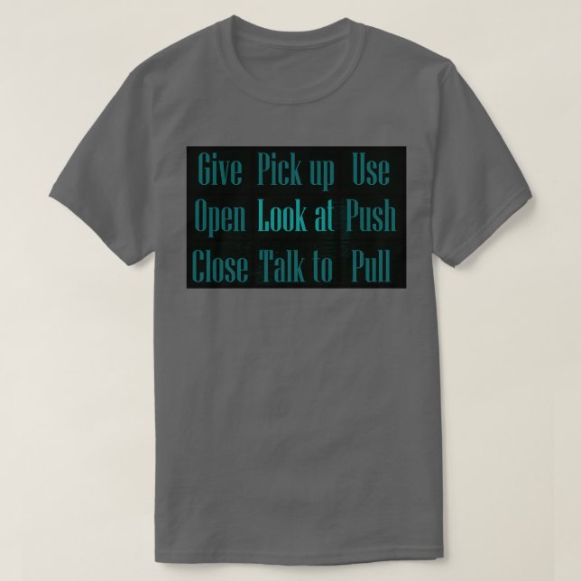 Peka och klicka på Äventyr T Shirt (Design framsida)