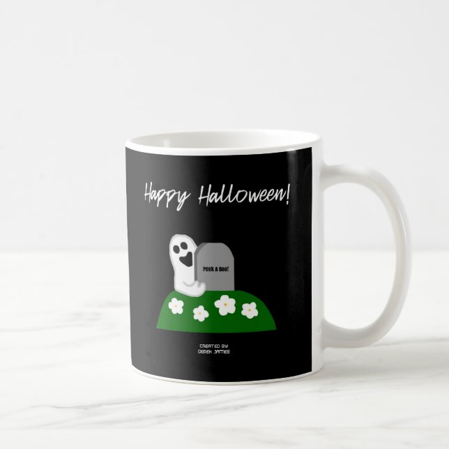 Peka på en Boo Ghost-kaffe Mugg (Höger)