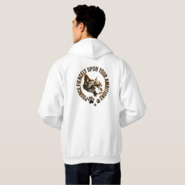 Peka på kraftsamling - Motivering för kattlån Hoodie