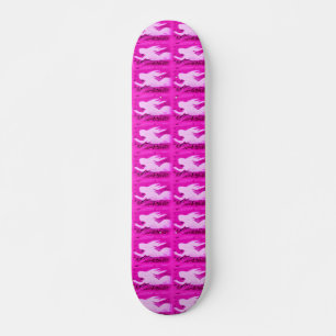 peka på rosa sjöjungfruar mini skateboard bräda 18,5 cm