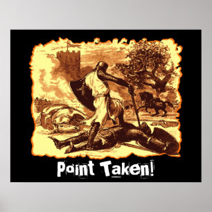 Peka taget! poster