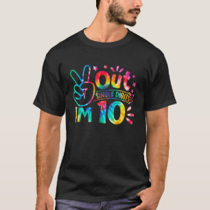 Peka ut enstaka siffror imm 10 år gammal tie Dye b T Shirt