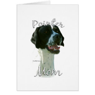 Pekare (blk) Mamma 2 Hälsningskort