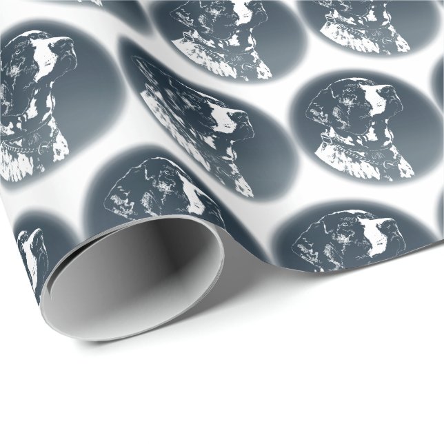 Pekare Hund Omvandla Papper Sport Hund Gift Papper Presentpapper (Rullad Hörn)