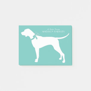 Pekare Hund Puppy English Setter Post-it Block