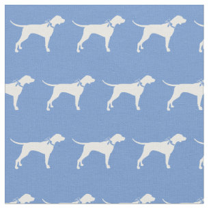 Pekare Hund Silhouette Pet Light Blue Tyg