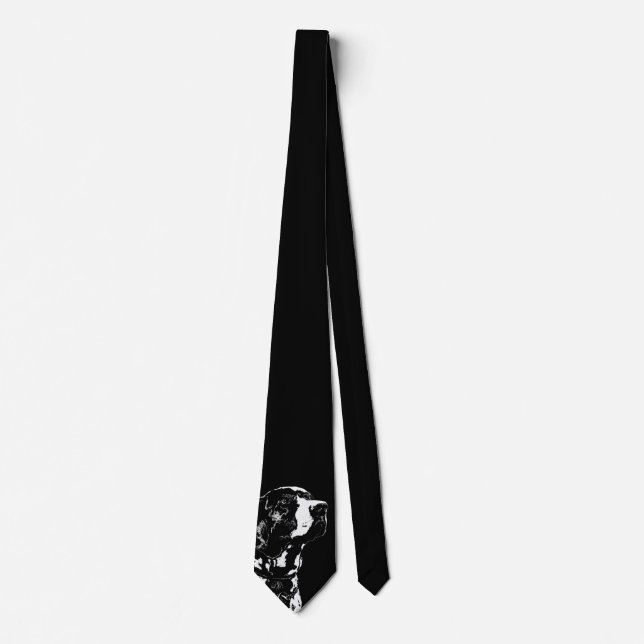 Pekare Hund Ties Snyggt Hund älskare Neckties Gift (Framsida)