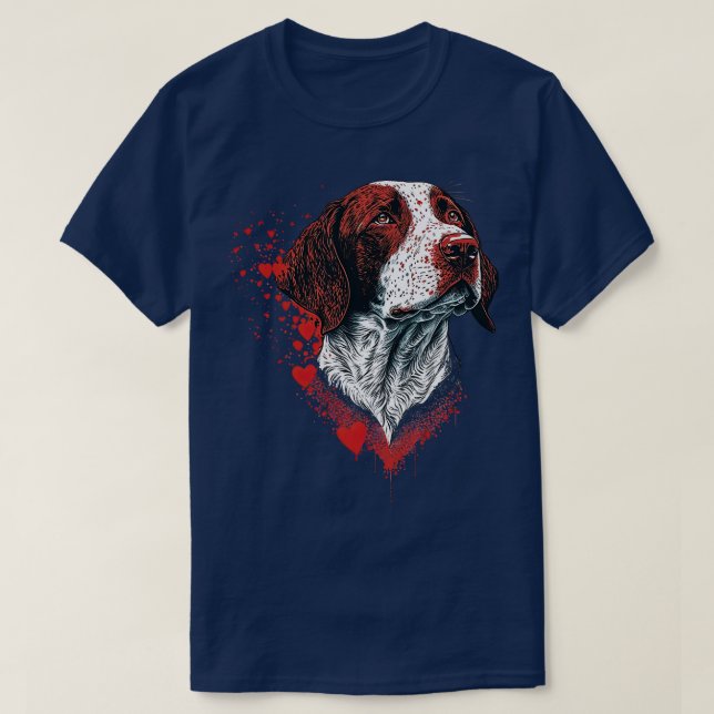 Pekare hund valentines day 6 t shirt (Design framsida)