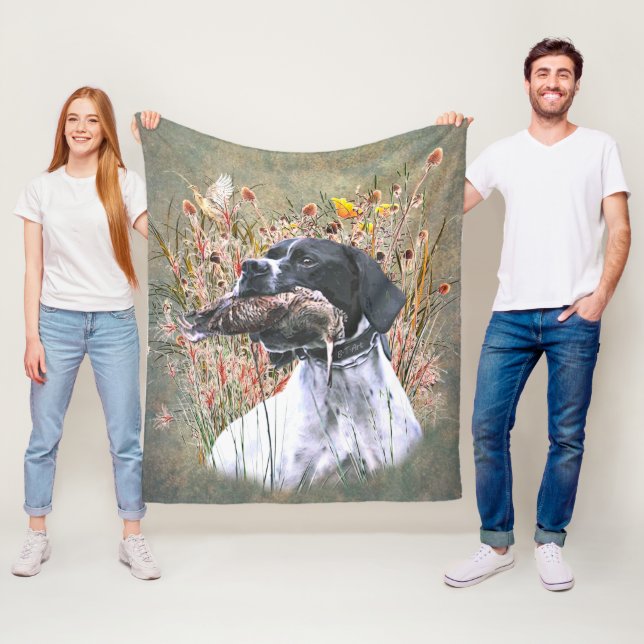 Pekare, jakt på Woodcock Fleecefilt (På plats)