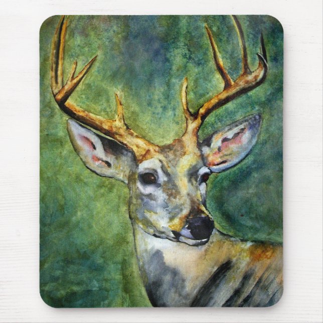 Pekare tio (hjort) Mousepad Musmatta (Framsidan)