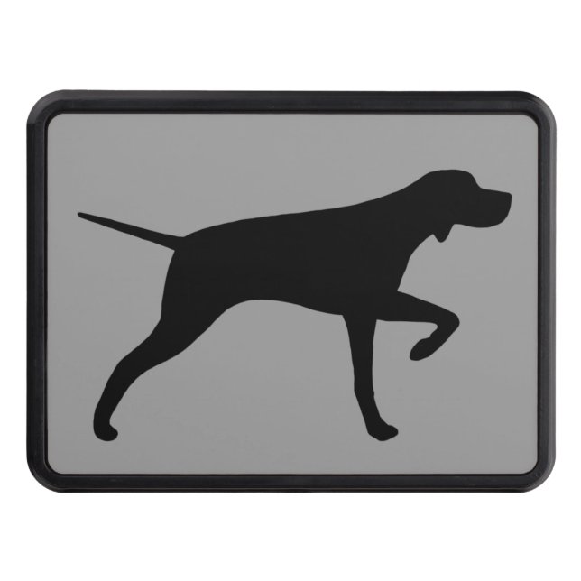 PekarehundSilhouette Skydd För Dragkrok (Framsidan)