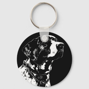 Pekarknappar för Nyckelringar Snyggt Hund älskare-