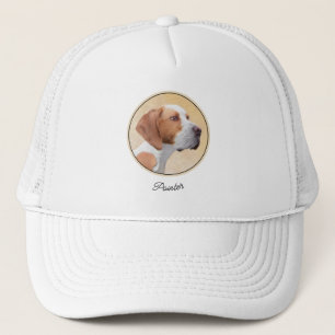 Pekarmålning - Cute Original Hund Art Keps