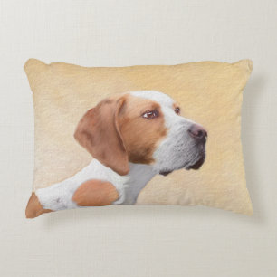 Pekarmålning - Cute Original Hund Art Prydnadskudde