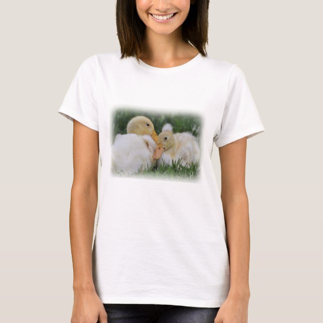 Pekin Ducklings T Shirt (Framsida)