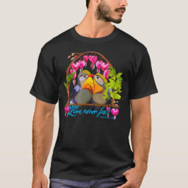 Pekin Robins - Leiothrix Kärlek Misslyckas aldrig T Shirt