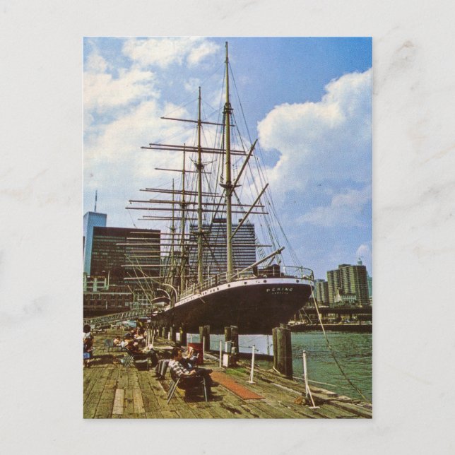 Peking/Arethus a i New York Vykort (Framsida)