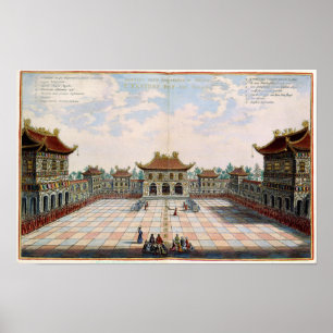 PEKING CHINA by Nieuhoff Poster
