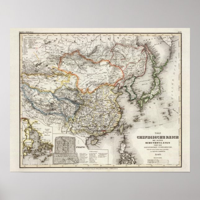 Peking, China Poster (Framsidan)