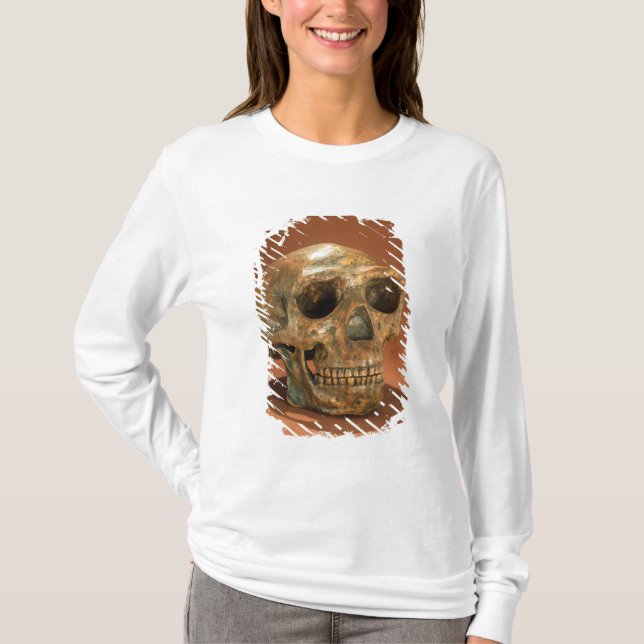 Peking man rekonstruerade skalle tee shirt (Framsida)