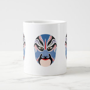 Peking opera makeup Lu Meng Jumbo Mugg
