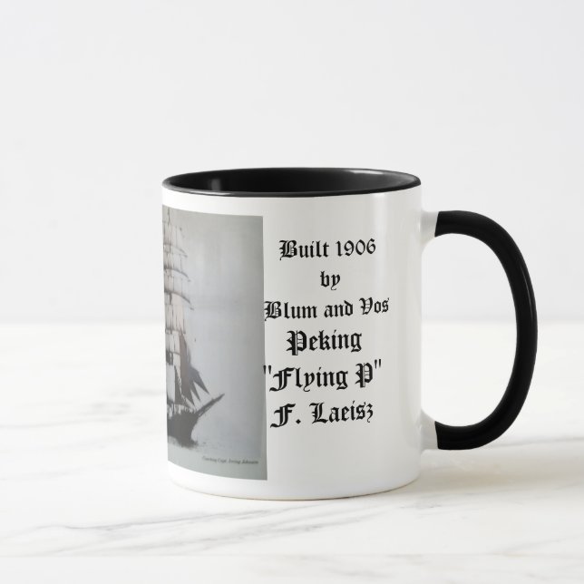 Peking "som flyger P" F. Laeisz Mugg (Höger)