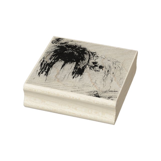 Pekingese Älskare Stämpel (Stämpel)