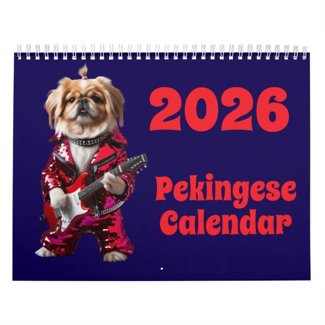 Pekingese Calendar Kalender (Omslag)