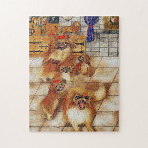 Pekingese-familjen Pussel